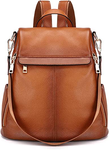 Photo 1 of Kattee Women's Anti-Theft Backpack Purse Genuine Leather Shoulder Bag Fashion Ladies Satchel Bags