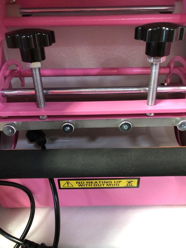Photo 3 of (PARTS ONLY)Easydiy 110 V Portable Tumbler Heat Press Machine Pink Mug Machin