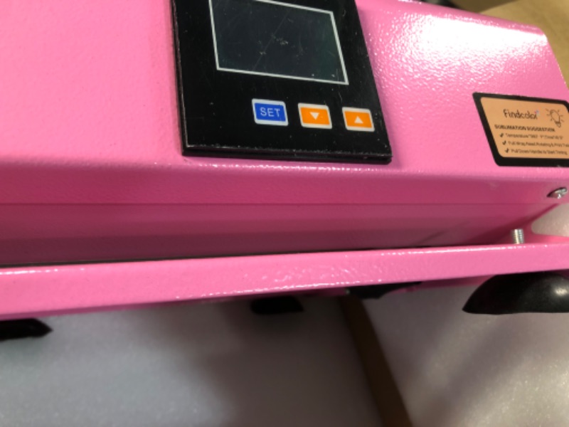 Photo 4 of (PARTS ONLY)Easydiy 110 V Portable Tumbler Heat Press Machine Pink Mug Machin