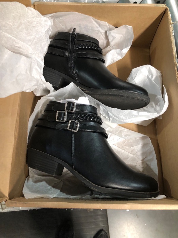 Photo 2 of *SLIGHT USED/SEE NOTES** Nautica Women's Ankle Boot Dress Bootie With Side Zipper - Alara, Size 9 