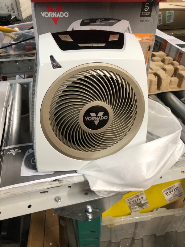 Photo 3 of ***PARTS ONLY/DOES NOT TRUN ON*** Vornado AVH10 Vortex Heater with Auto Climate Control, 2 Heat Settings, Fan Only Option, Digital Display, Advanced Safety Features, Whole Room, White AVH10 — Auto Climate Heater