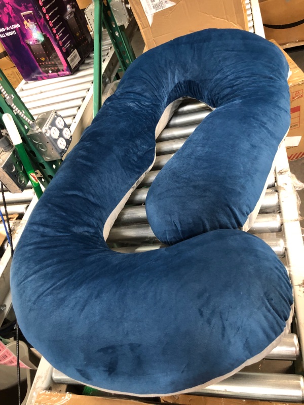 Photo 2 of **USED/SEE NOTES** cauzyart Pregnancy Pillows for Sleeping 55 Inches U-Shape Full Body Pillow