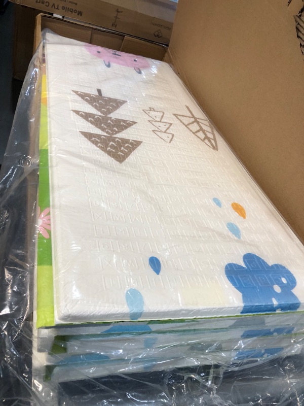 Photo 1 of Gimars XL BPA Free 0.6 in Reversible Foldable Baby Play Mat, Waterproof Thick