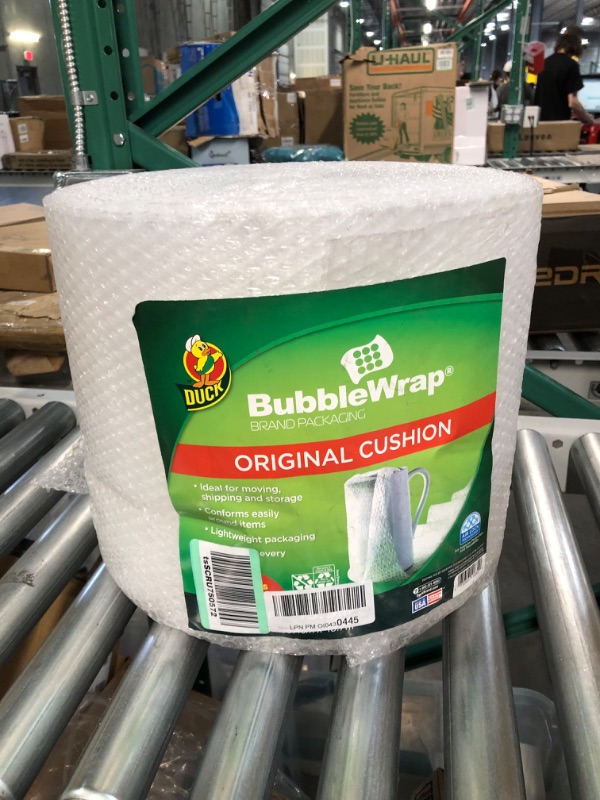 Photo 2 of Duck Brand Original Bubble Wrap Cushioning - Clear