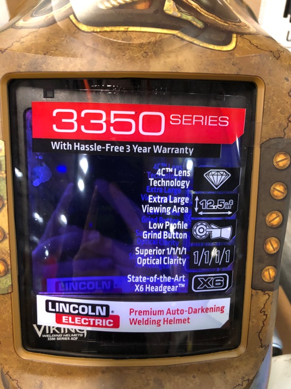 Photo 1 of **SEE NOTES**Viking 3350 Steampunk Welding Helmet