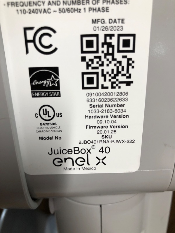 Photo 4 of Enel X Juicebox 40 amp