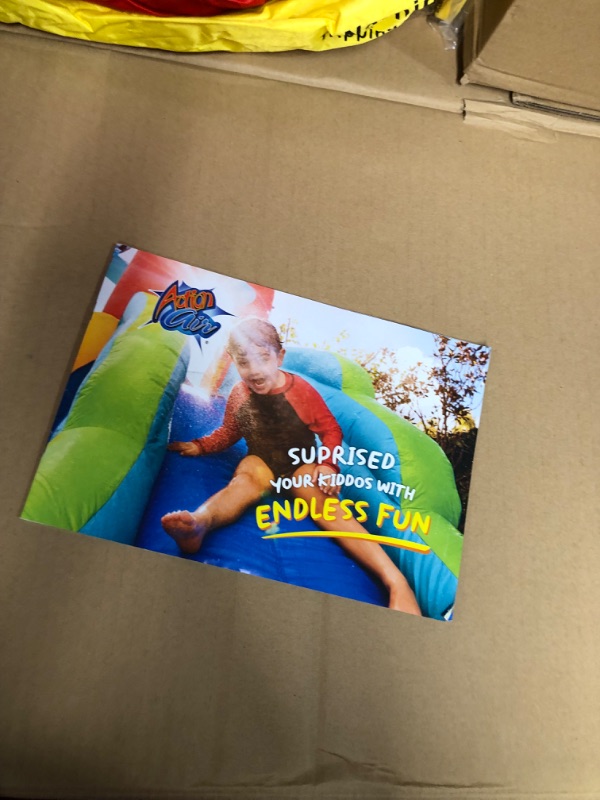 Photo 6 of Action air Bounce House Set 9745x9700