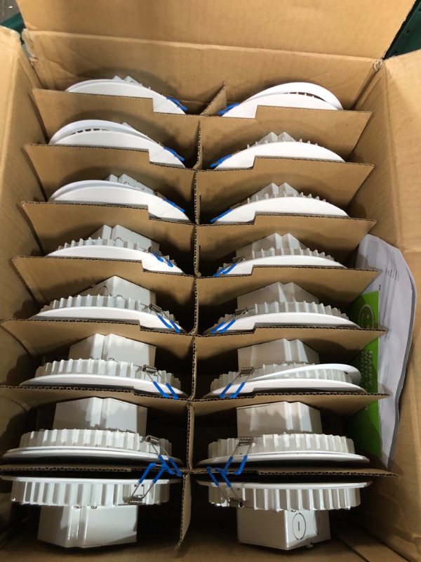 Photo 5 of **USED** Sunco Lighting 16 Pack 6 Inch Ultra Thin LED Recessed Lighting Ceiling Lights Slim, 3000K Warm White, 14W Equivalent 100W