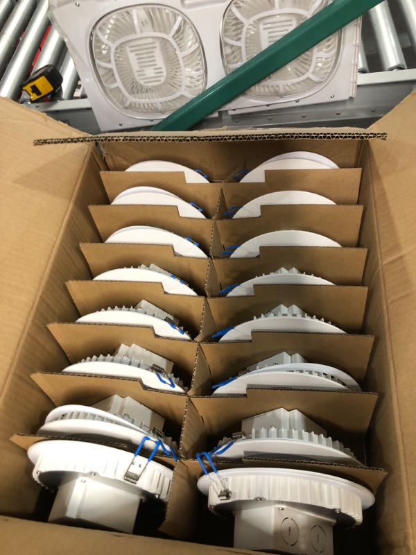 Photo 4 of **USED** Sunco Lighting 16 Pack 6 Inch Ultra Thin LED Recessed Lighting Ceiling Lights Slim, 3000K Warm White, 14W Equivalent 100W