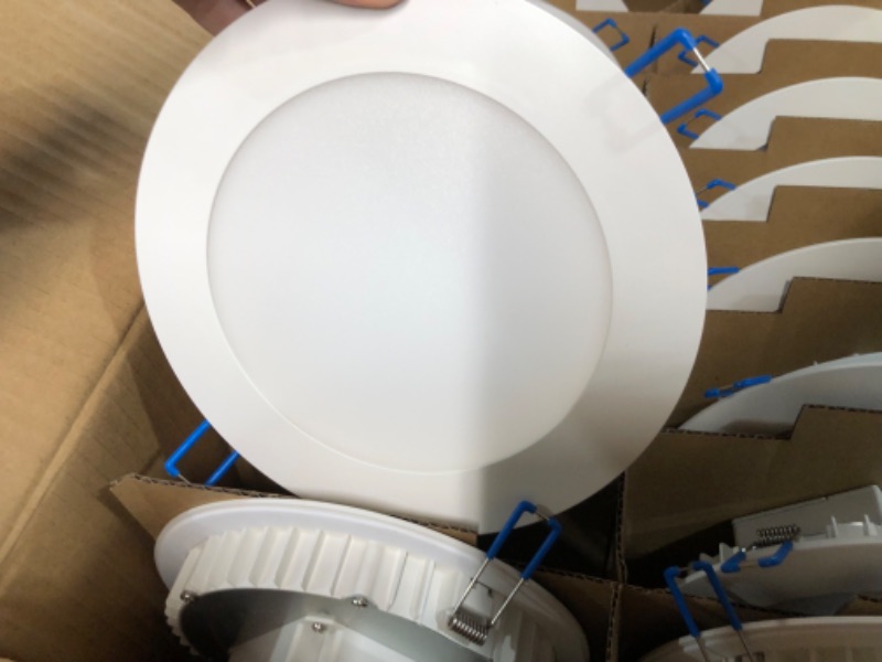 Photo 3 of **USED** Sunco Lighting 16 Pack 6 Inch Ultra Thin LED Recessed Lighting Ceiling Lights Slim, 3000K Warm White, 14W Equivalent 100W