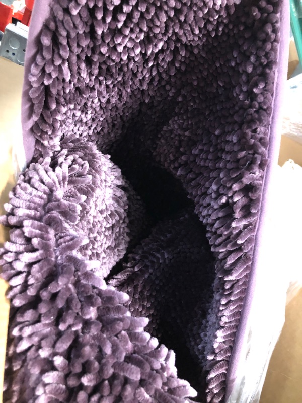 Photo 1 of **USED**PURPLE TESTURED SOFT RUG