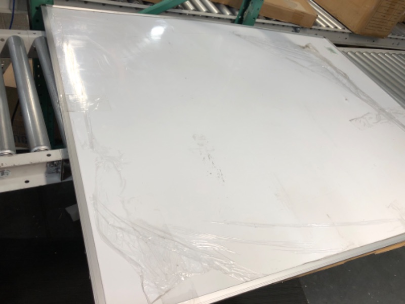 Photo 1 of DexBoard 48 x 36-in Magnetic Dry Erase Board  no pen tray 