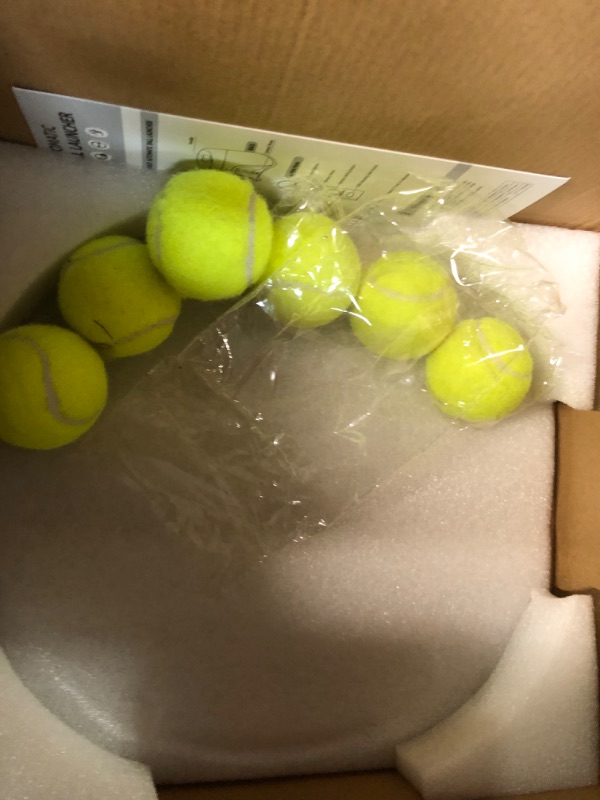 Photo 6 of (PERFECT CONDITION) WookYumy Automatic Ball Launcher, 6 Mini Tennis Balls (2 inch)