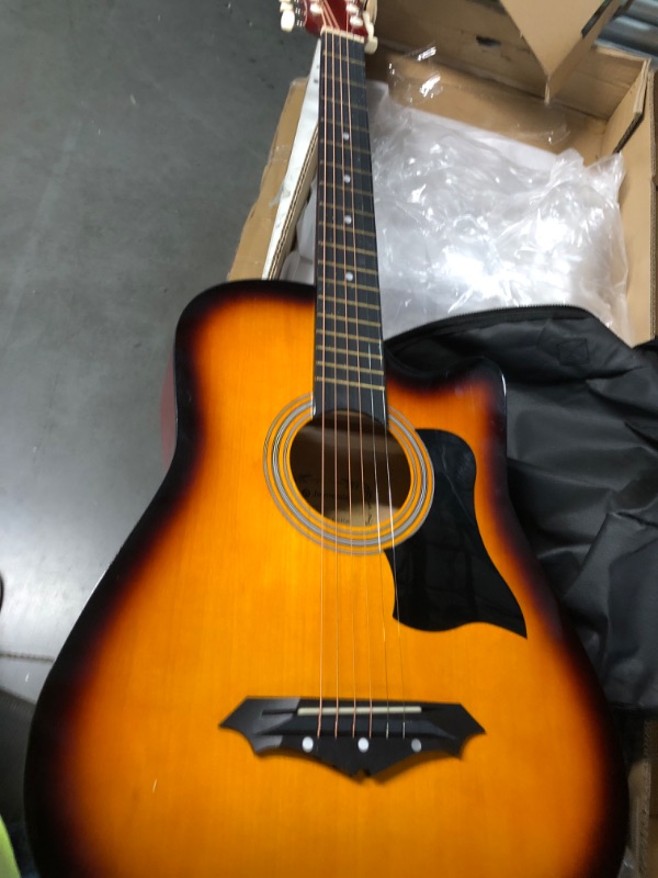 Photo 1 of (SEE NOTES) JOYMUSIC 6 String 38" Acoustic Guitar