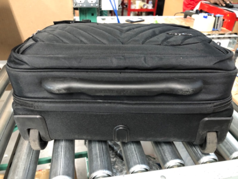 Photo 2 of -USED- VANKEAN Rolling Laptop Bag with Wheels, 15.6 Inch Rolling Briefcase, Black
