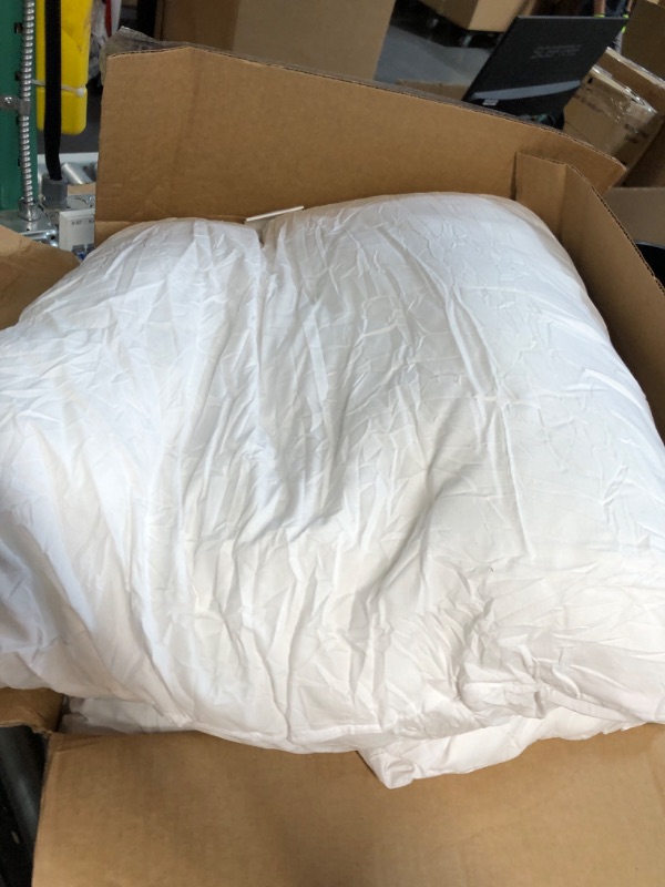 Photo 2 of -USED- Fabornus Premium 18 x 18 Throw Pillow Inserts, Set of 4 Hypoallergenic Square Form Decorative Pillows 