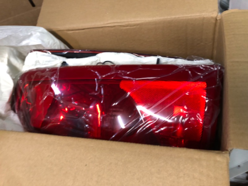 Photo 3 of OKYMOTOR Tail Lights Assembly Fit 2003 2004 2005 2006 Chevy Silverado, Right Passenger and Left Driver 