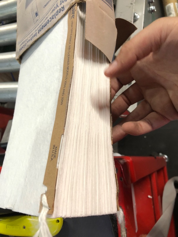 Photo 1 of Aprilaire 201 Replacement Filter for Aprilaire 2200, 2250, Space Gard 2200 Whole House Air Purifiers - MERV 10, 20x25x6 Air Filter (Pack of 1) Single Pack (1)