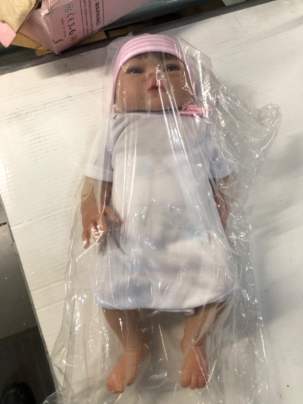 Photo 3 of EURORA Reborn Baby Dolls, 18 Inch Silicone Reborn Baby