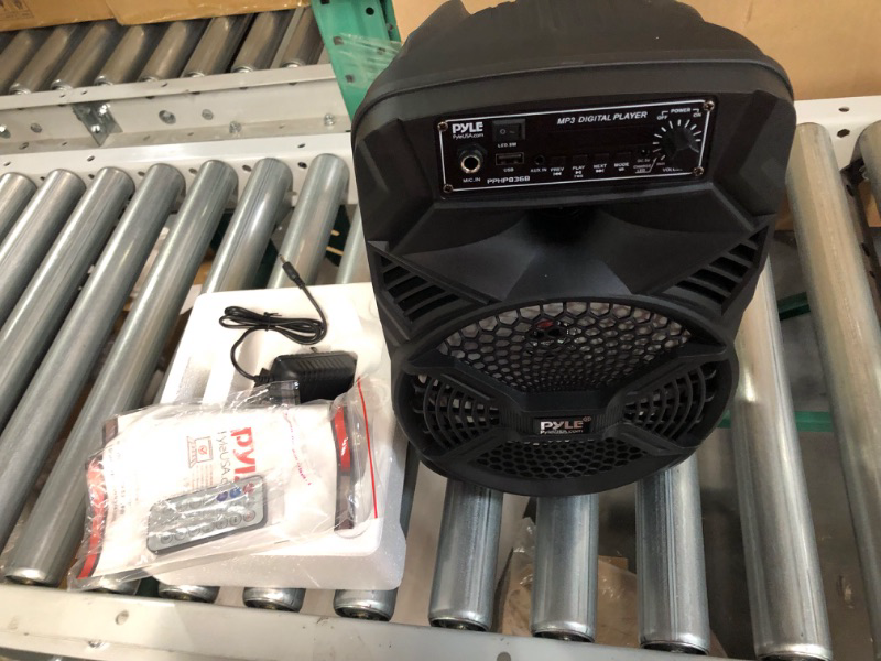 Photo 2 of Portable Bluetooth PA Speaker System - 300W Rechargeable Pyle PPHP836B