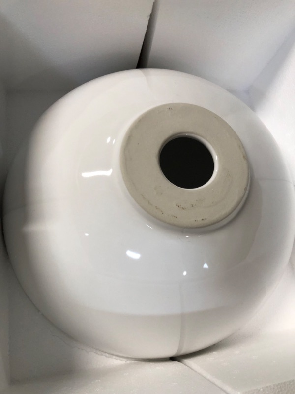 Photo 1 of **SEE NOTES** Bathroom Vessel Sink Set - SENTANI 14.4" Ceramic Vessel Sink Basin 