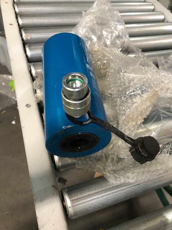 Photo 3 of TEMCo HC0001 - Hollow Hydraulic Cylinder Ram 20 TON 4 Inch Stroke (Optional Tonnages Availiable) Hollow Bore Single Acting 20 TON 4" Inch Stroke