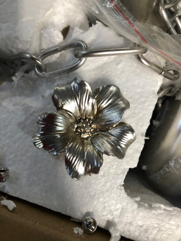 Photo 4 of [notes!] Modern Chandelier Light Fixture Flowers design