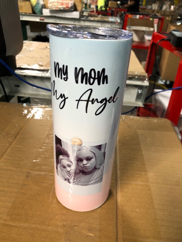 Photo 2 of ***USED/SEE NOTES*** 8 Pack Sublimation Tumblers bulk 20 oz Skinny,Stainless Steel Double Wall Insulated Straight Sublimation Tumbler Cups ***SEE NOTES***