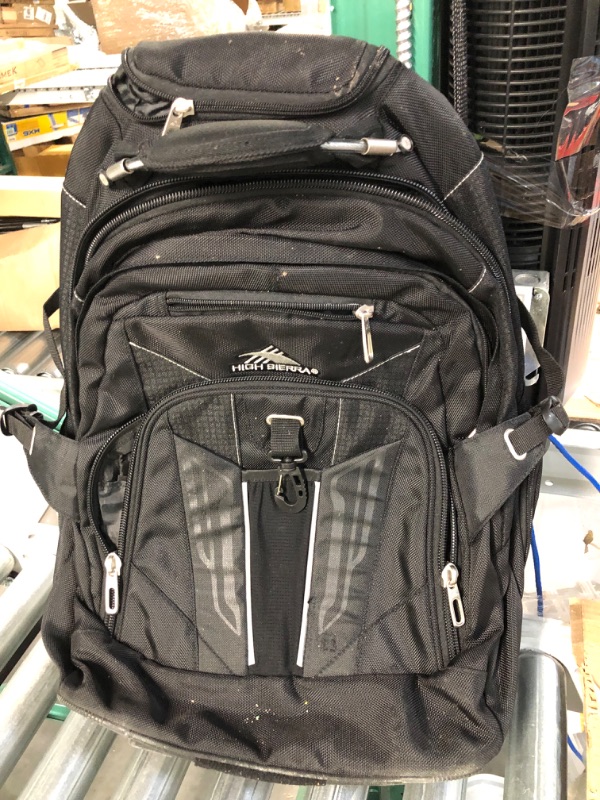 Photo 3 of ***USED*** High Sierra Wheeled Backpack, Black