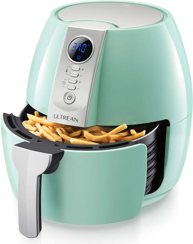 Photo 1 of ***USED*** Ultrean Air Fryer, 4.2 Quart (4 Liter) Electric Hot Air Fryers Oven Oilless Cooker 1500W (4L, Blue)
