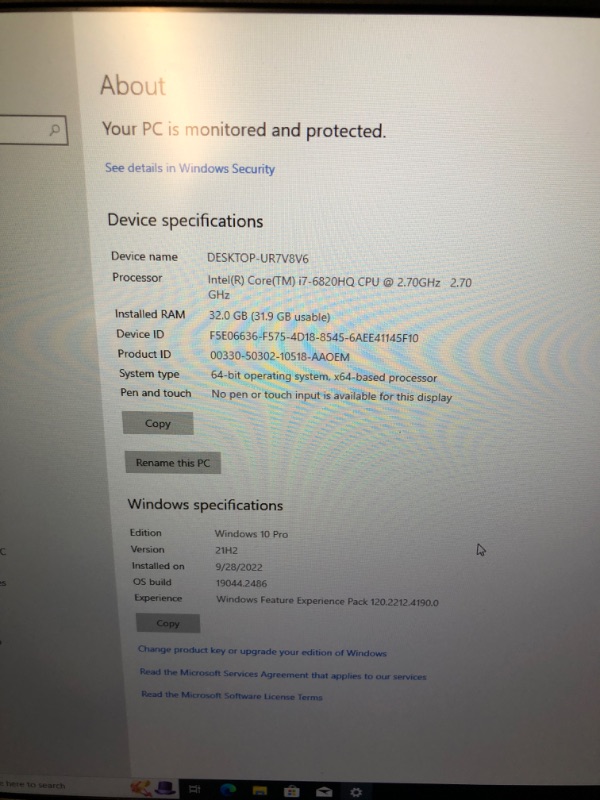 Photo 8 of ***REFURBISHED*** Dell Precision 7710 17.3inch FHD, Core i7-6820HQ 2.7GHz, 32GB RAM, 512GB SSD, Windows 10 Pro 64Bit, (Renewed)