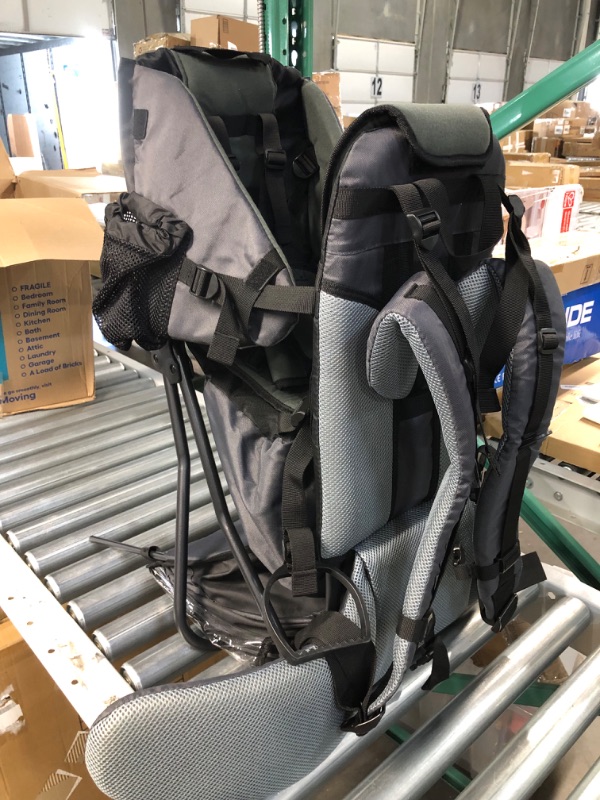 Photo 2 of *SEE NOTES* ClevrPlus Cross Country Baby Backpack Hiking Child Carrier Toddler Gray 