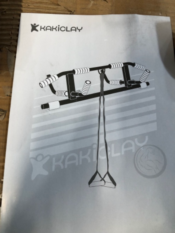 Photo 4 of *USED*** KAKICLAY [2022 Upgrade] Multi-Grip Pull Up Bar with Smart Larger Hooks Technology