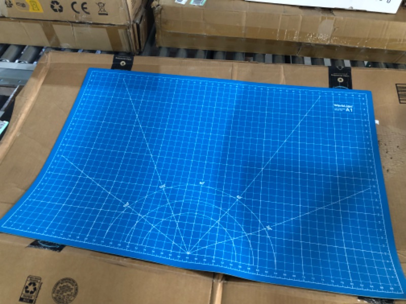 Photo 3 of WORKLION 24" x 36" Large Self Healing PVC Cutting Mat, Double Sided