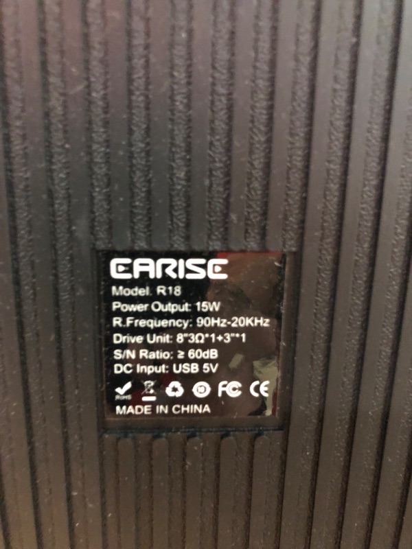 Photo 4 of EARISE R18 Portable PA System Speaker 