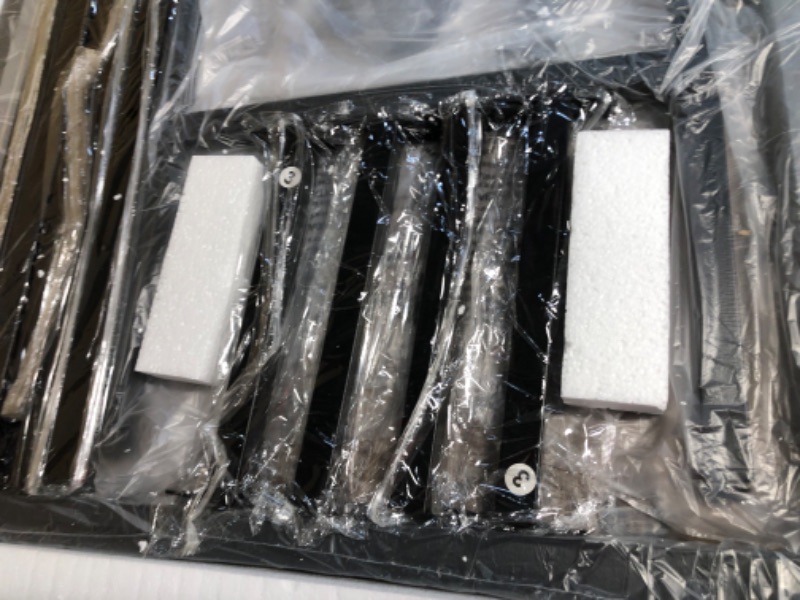 Photo 1 of SUPERJARE Bar Table Set, Bar Table and Chairs Set Rustic Brown