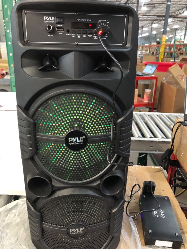 Photo 4 of Pyle Portable Bluetooth PA Speaker System