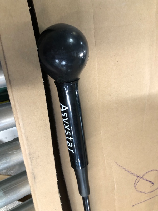 Photo 1 of (STOCK PHOTO REFERENCE ONLY) Asyxstar Golf Swing Trainer Aid, Black Universal Grip 4 ft