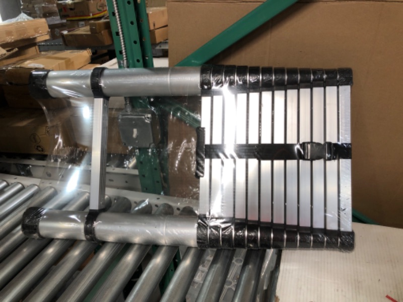 Photo 3 of (12.5Ft/3.8M) Telescoping Ladders?EN131Standards Multi-Purpose Folding Aluminum Extension Ladder