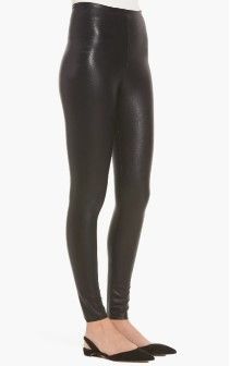 Photo 1 of Control Top Faux Leather Leggings LARGE Commando