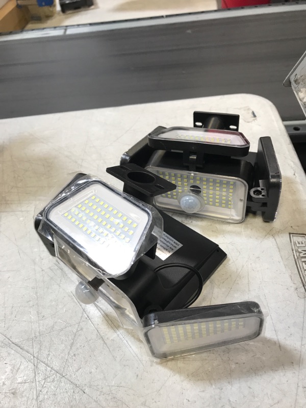 Photo 1 of 4 HEADS MOTION SENSOR LIGHT 