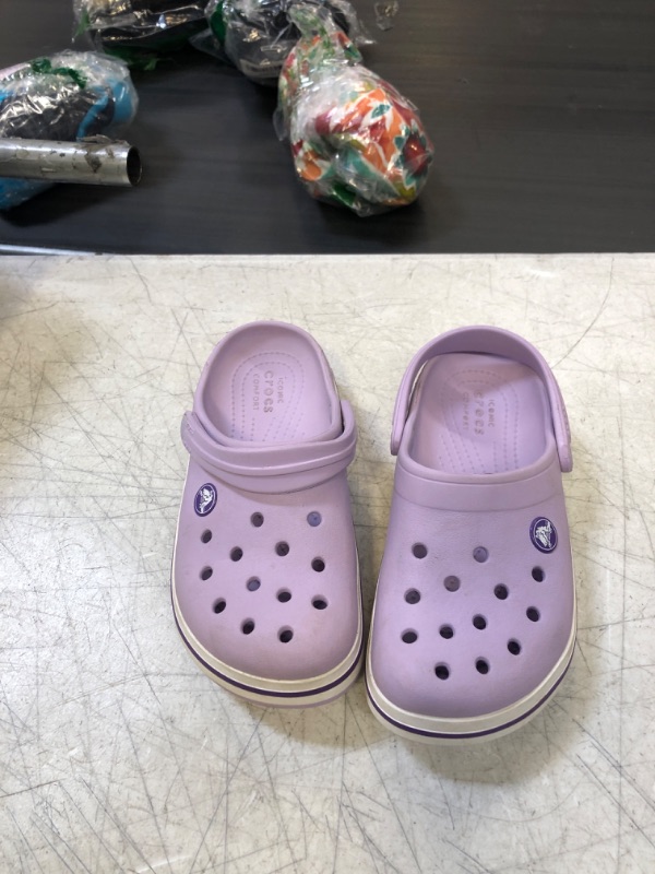 Photo 1 of GIRLS CROCS
SIZE 13 (USED)