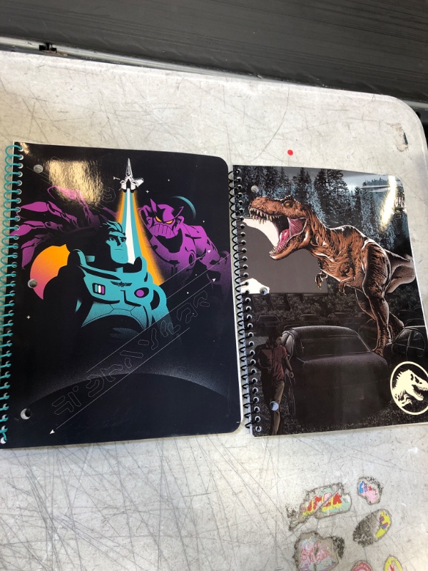 Photo 1 of 2 Count of notebooks 