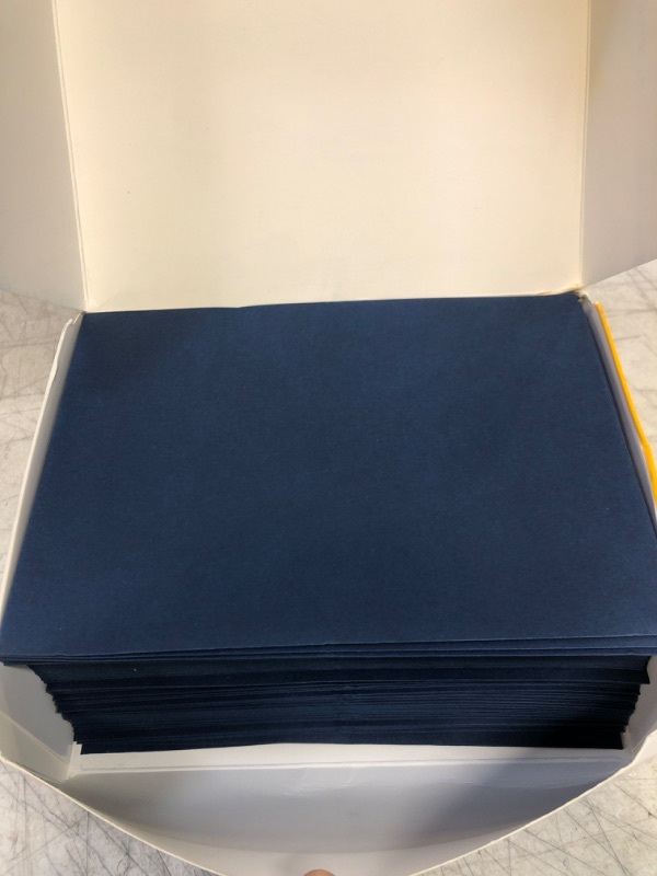 Photo 3 of 110 5x7 Navy Blue Invitation Envelopes - for 5x7 Cards - A7 - (5 ¼ x 7 ¼ inches) - Perfect for Weddings, Graduation, Baby Shower - 120 GSM - Peel, Press & Self Seal - Square Flap 110 Navy Blue