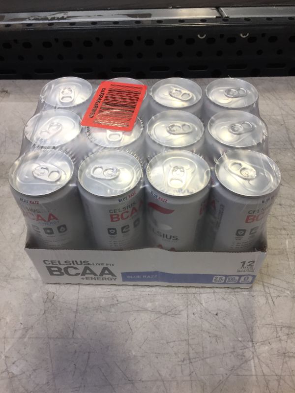 Photo 2 of 12 PACK- CELSIUS - CARBONATED BCAA + ENERGY - BEST BY- 05/2023
