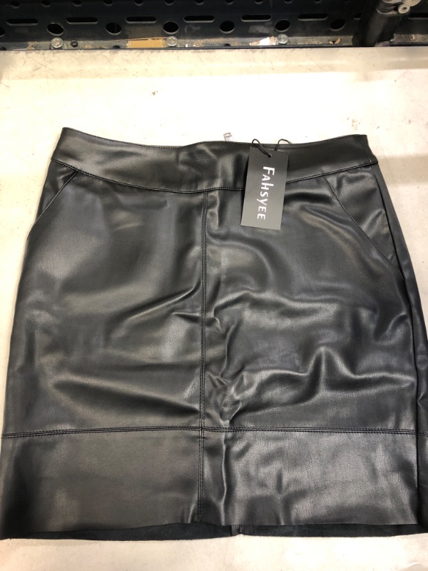 Photo 1 of SIZE - SMALL WOMENS LATEX SKIRT 