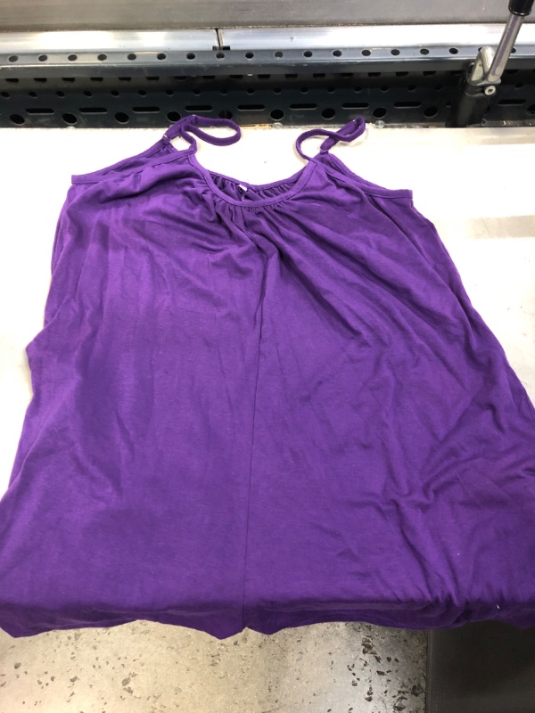 Photo 1 of SIZE - XLARGE WOMENS PURPLE ROMPER 