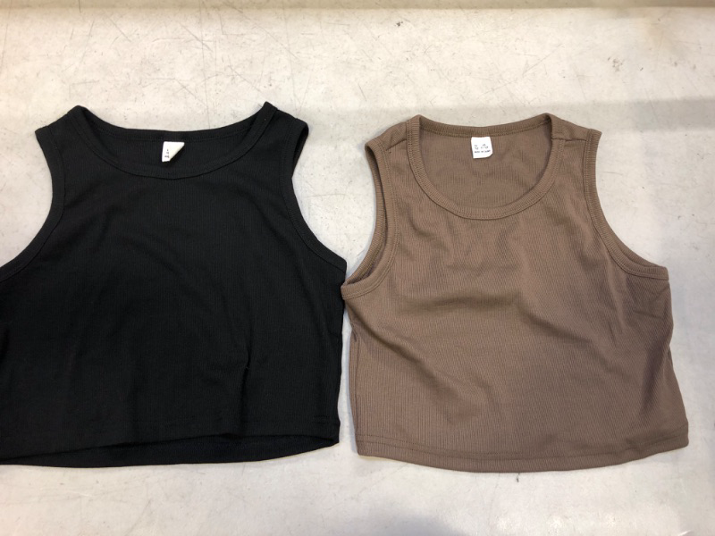 Photo 1 of SIZE - 11-12Y CROP TOPS 2 PACK 