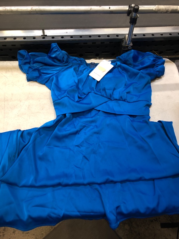 Photo 1 of SIZE - XL WOMENS BLUE DRESS 