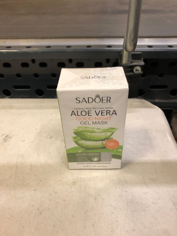 Photo 1 of  20 SADOER Aloe Vera Good Night Jelly Moisturizing Oil Control Sleeping Mask facial mask skin care FACTORY SEALED exp- 2026
